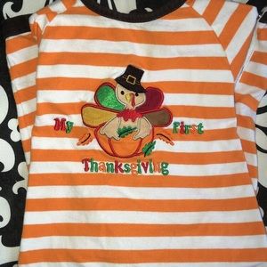 My First Thanksgiving romper